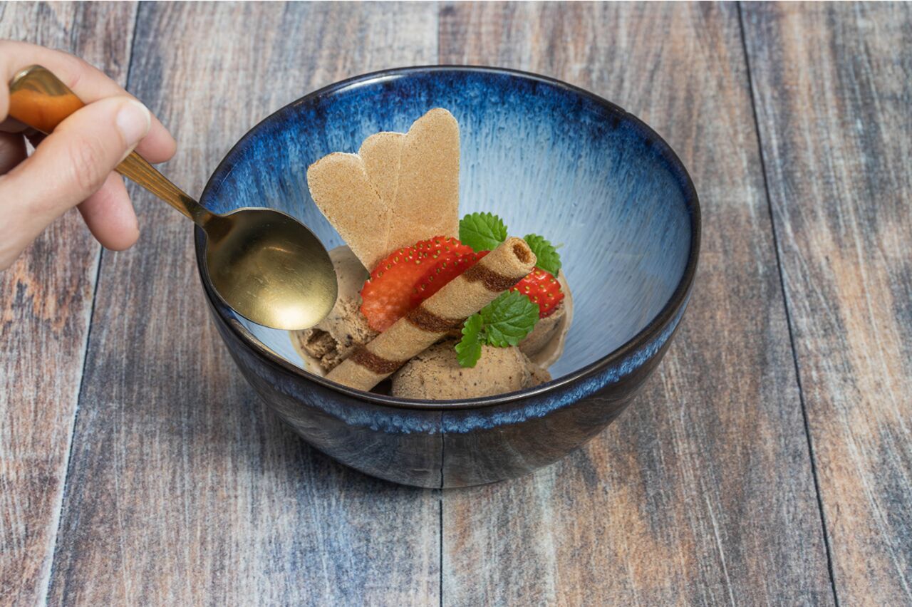 Gelato di aglio nero