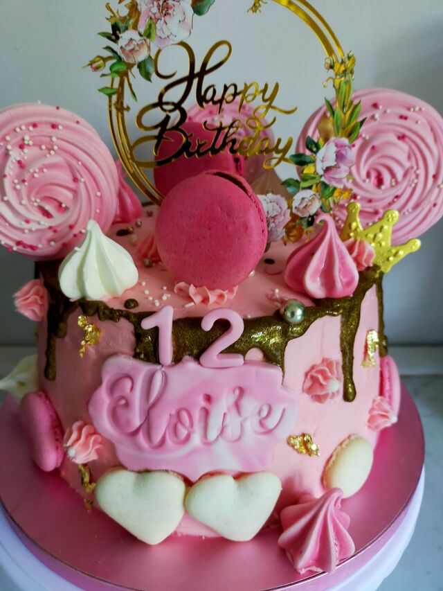 Cake design thème Girly