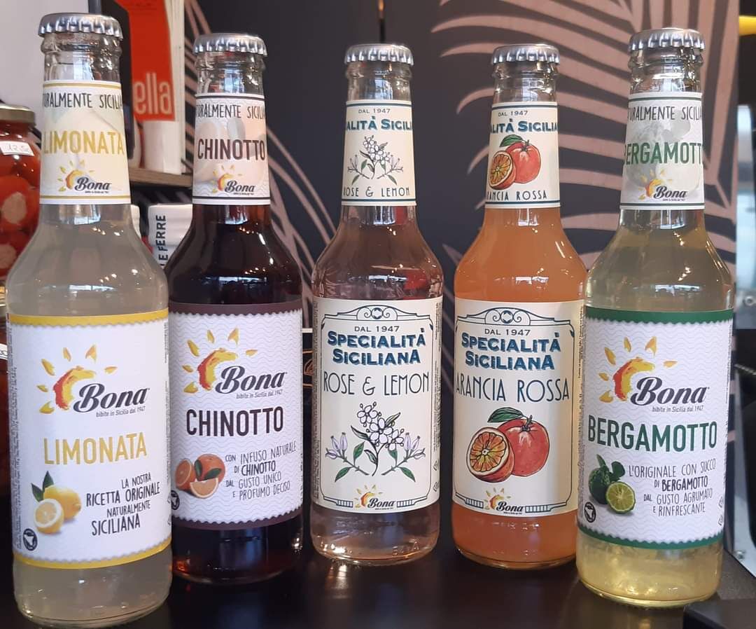 Boisson pétillante sicilienne 