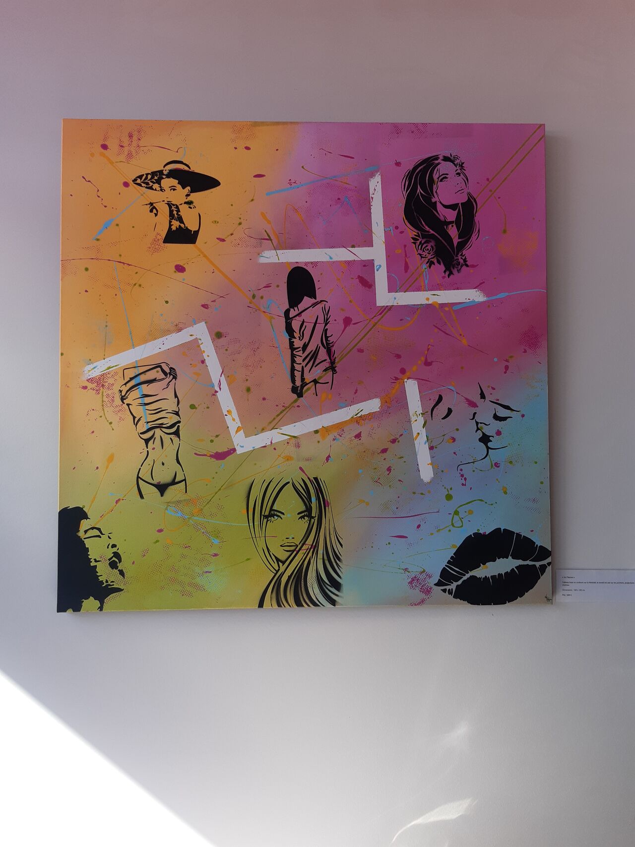 Salle 200, Tableau de VANINA CROMBEZ, Artiste Peintre