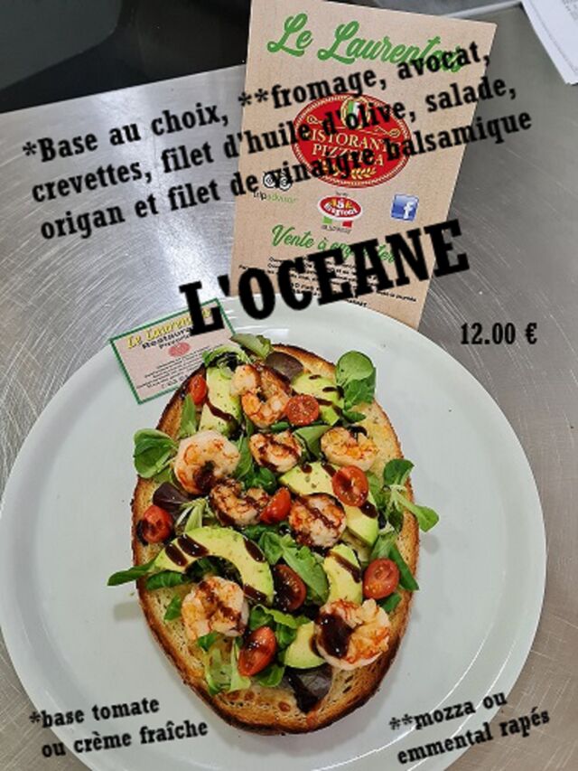 Nouveauté !!!!!
LA BRUSCHETTA OCEANE