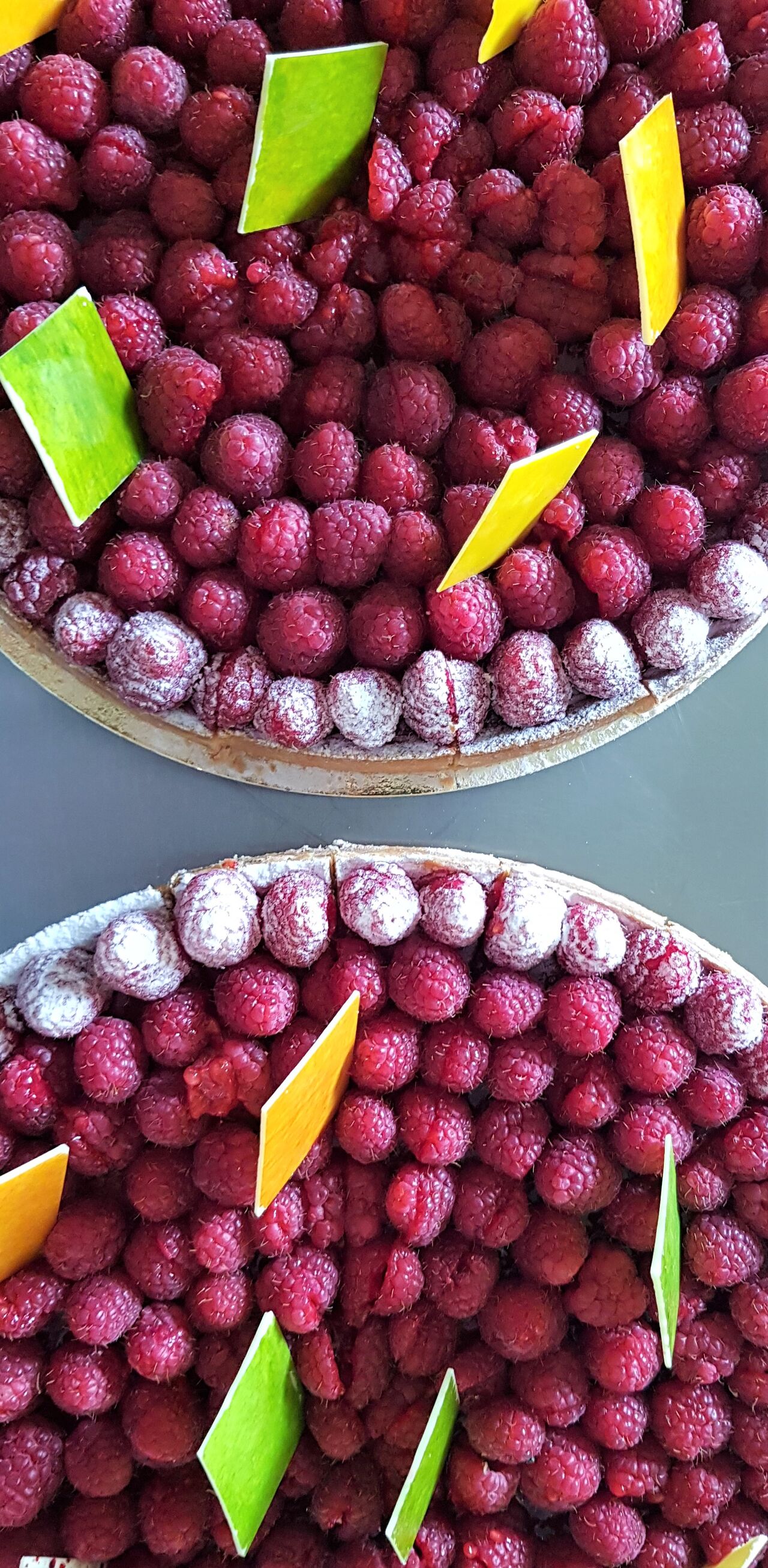 Superbe Tarte à la framboise // Les Délices de Megève,,,,,