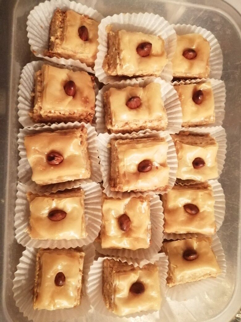 Baklawa cacahouète amande