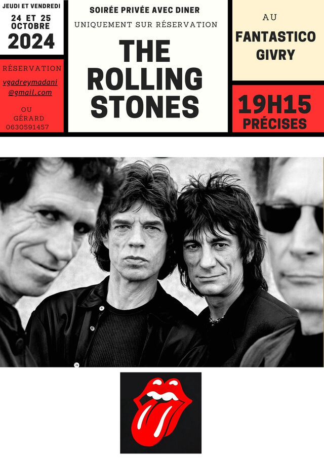 Documentaire Rolling Stones Soirée Privée - 24 et 25 Octobre 2024