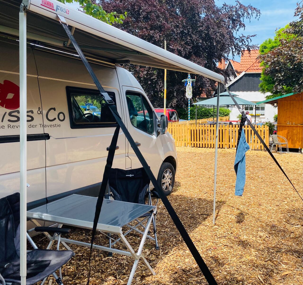 Gäste mit Wohnmobil übernachten kostenfrei