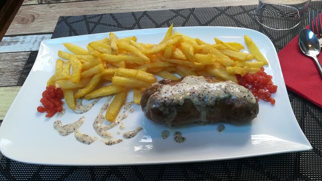 L'andouillette à la Chablisienne