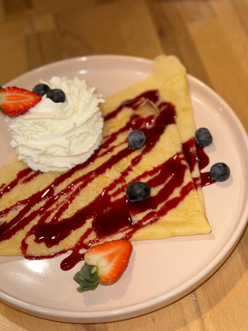 Coulis de fruits rouges, Chantilly