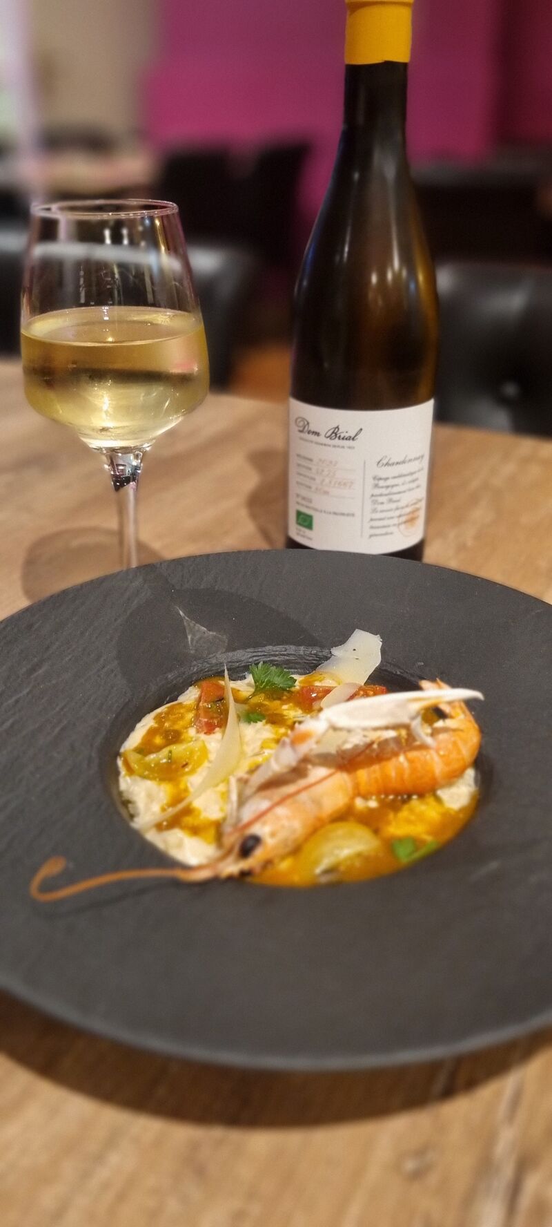 Risotto aux langoustines 