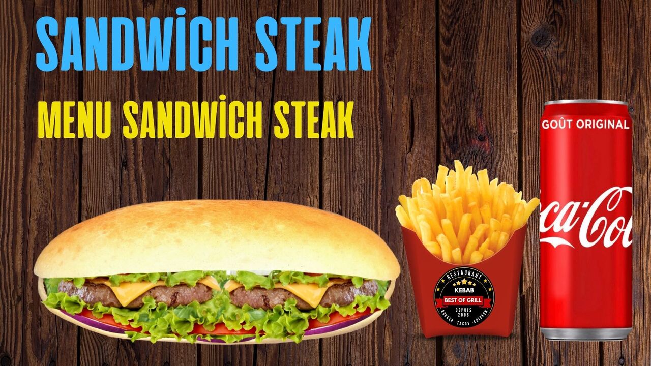 MENU SANDWICH STEAK