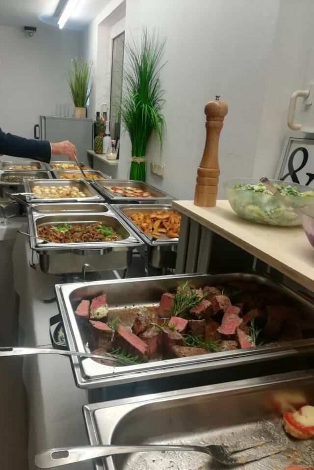 Buffet außer Haus