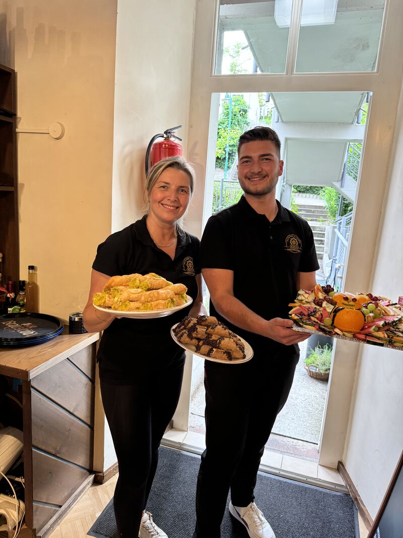 Familie Licata - Mutter und Sohn