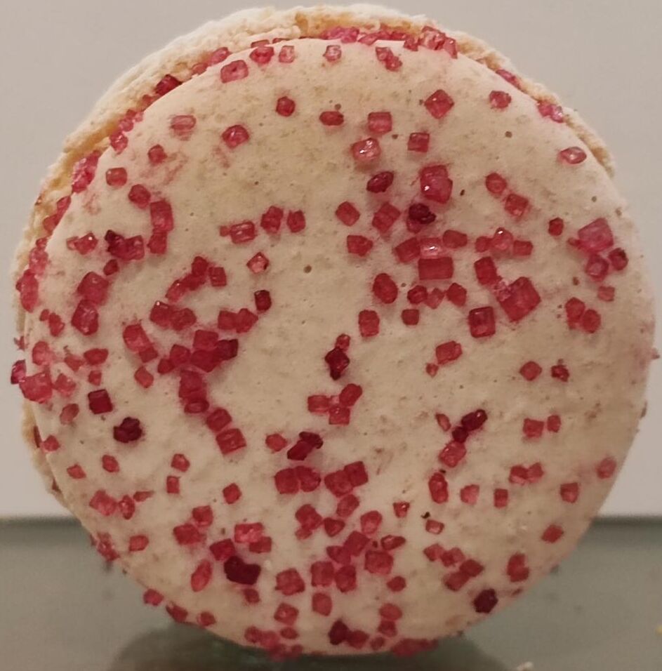 Macaron Façon Fraisier