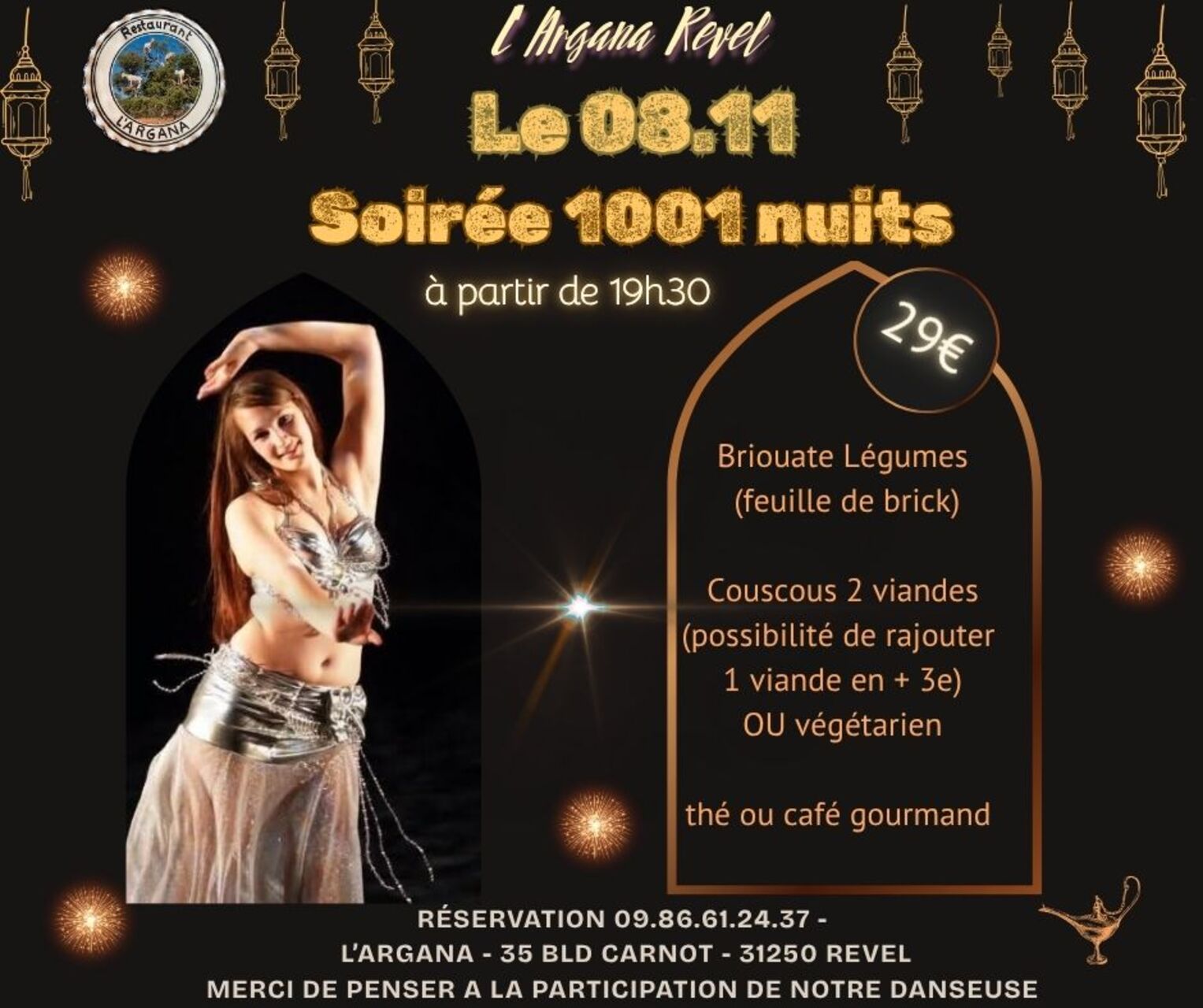 Soirée mille et une nuits