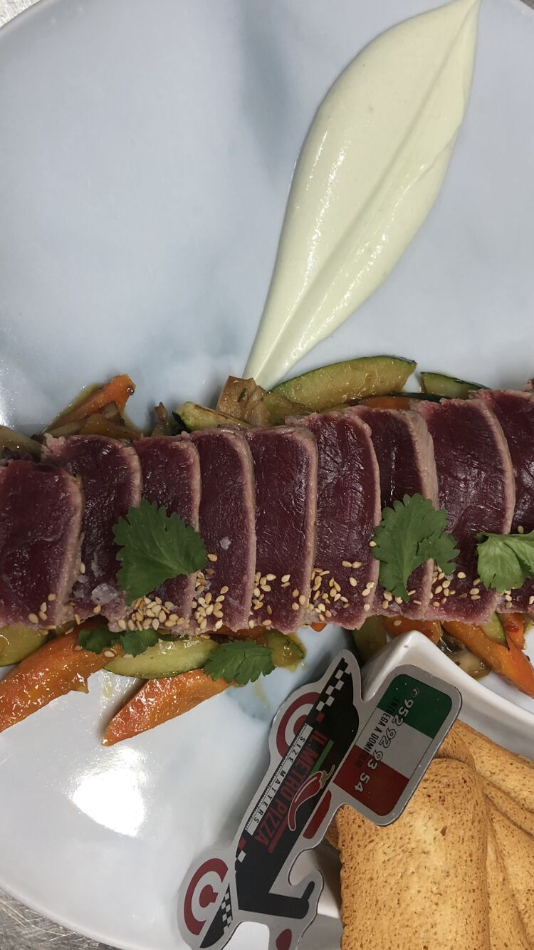Tataki de atún 
