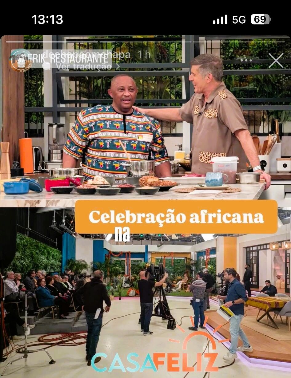 Na Casa Feliz da SIC com o Sr. João Baião