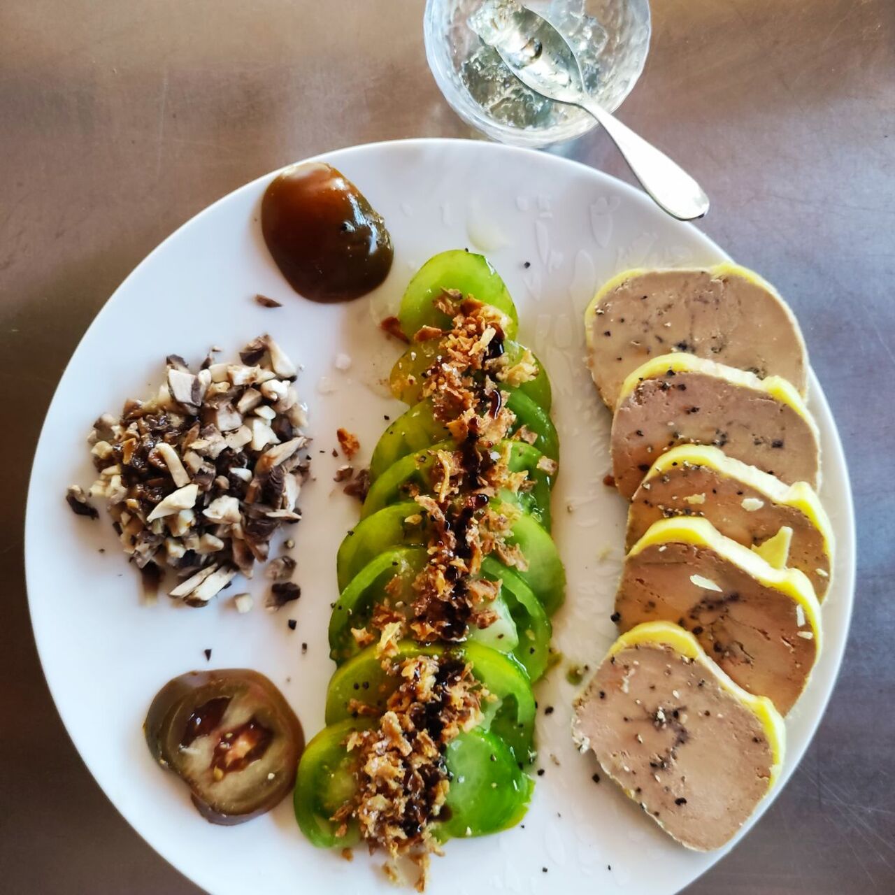 Une belle assiette de Foie Gras