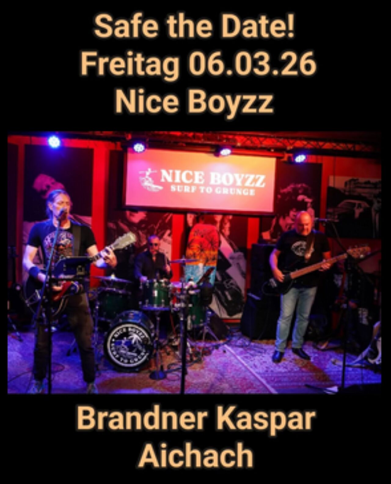 Nice Boyzz live im Brandner