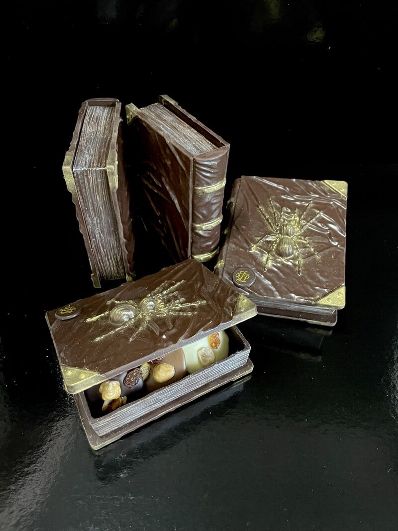 Grimoire remplis de mendians pour halloween.