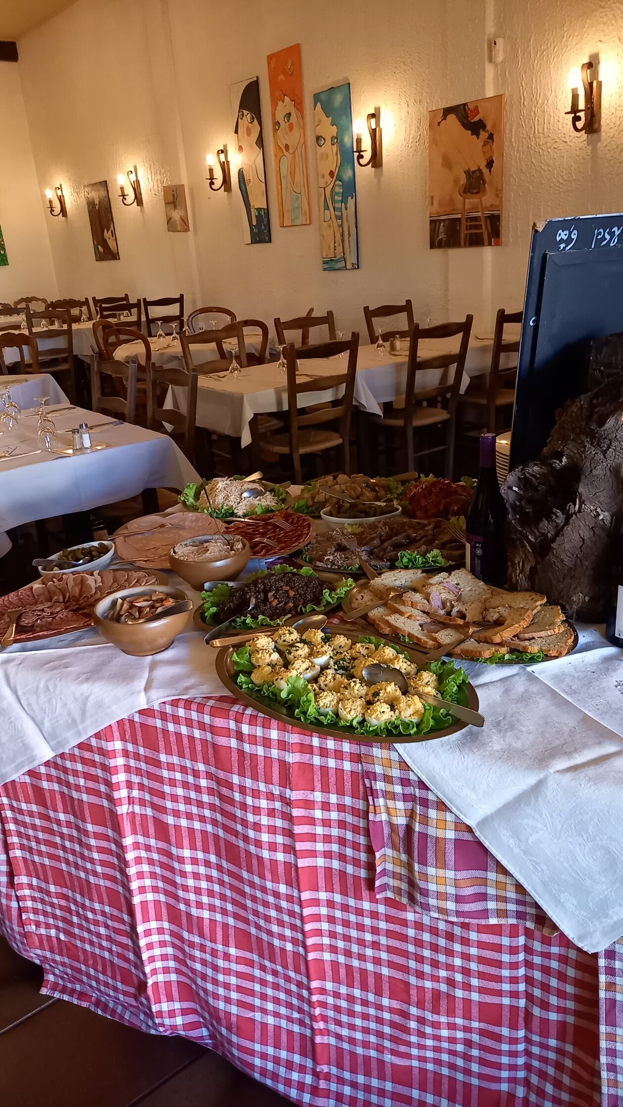 Buffet du Beaujolais nouveau