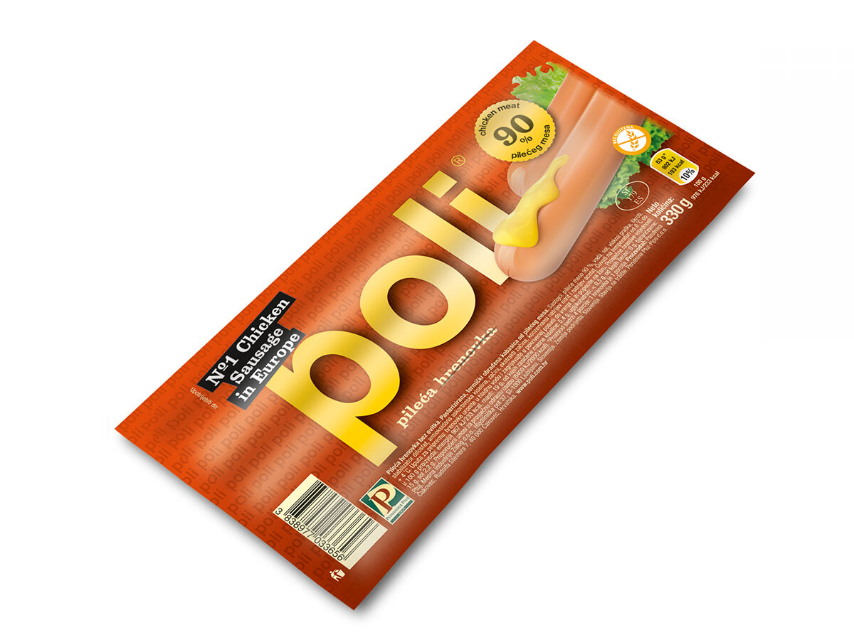 POLI HOT-DOG 330G 