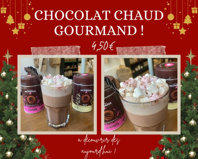 Le chocolat chaud gourmand !!