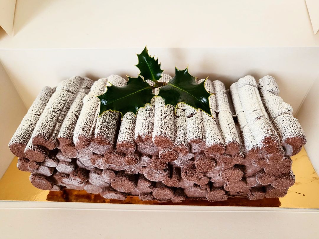 Bûche moule de bois