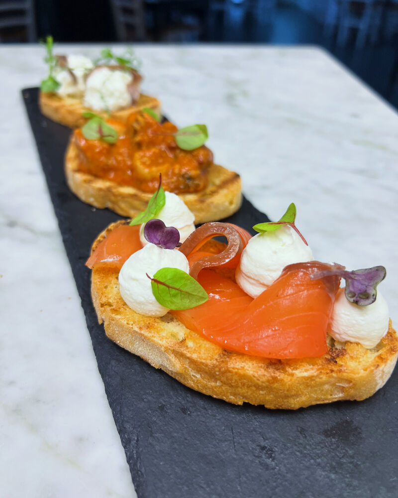 Le bruschette di mare 