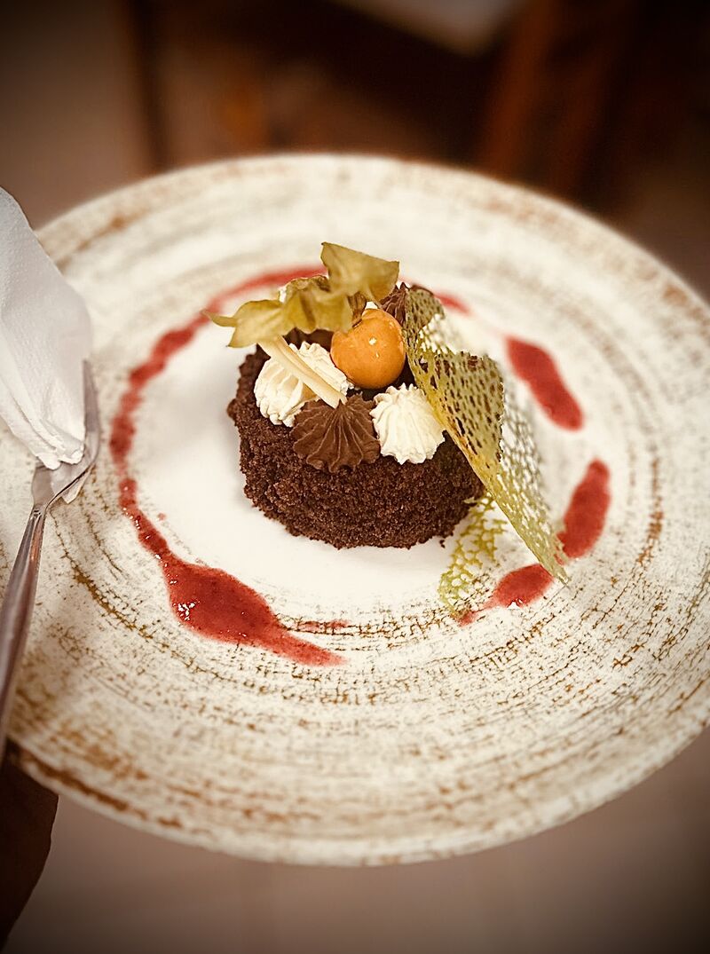 Čokodort s pařížskou šlehačkou 