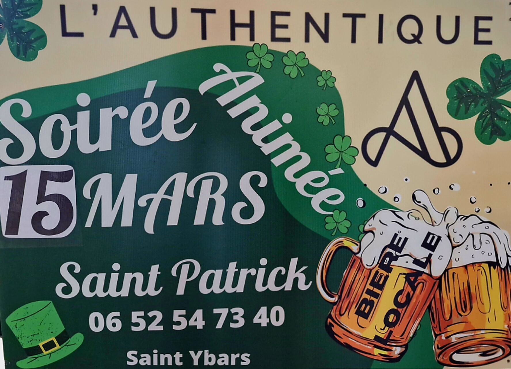 Soirée Saint Patrick