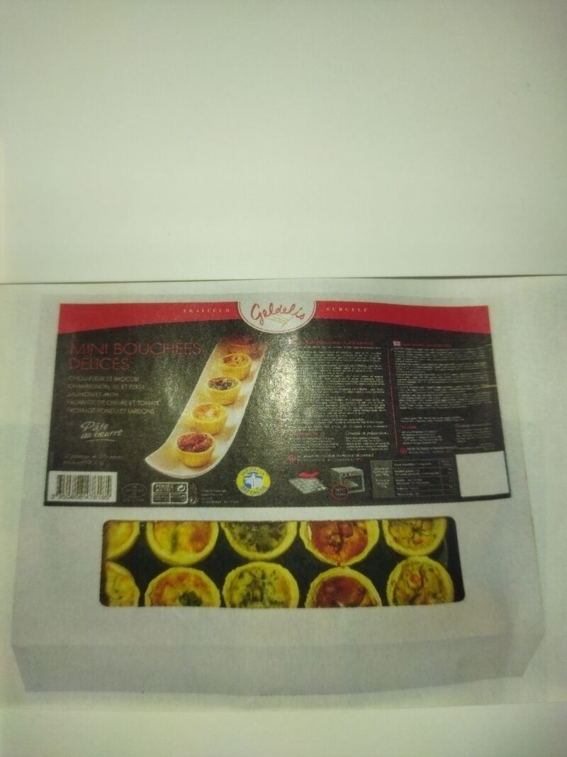 Mini bouchées délices a 23€