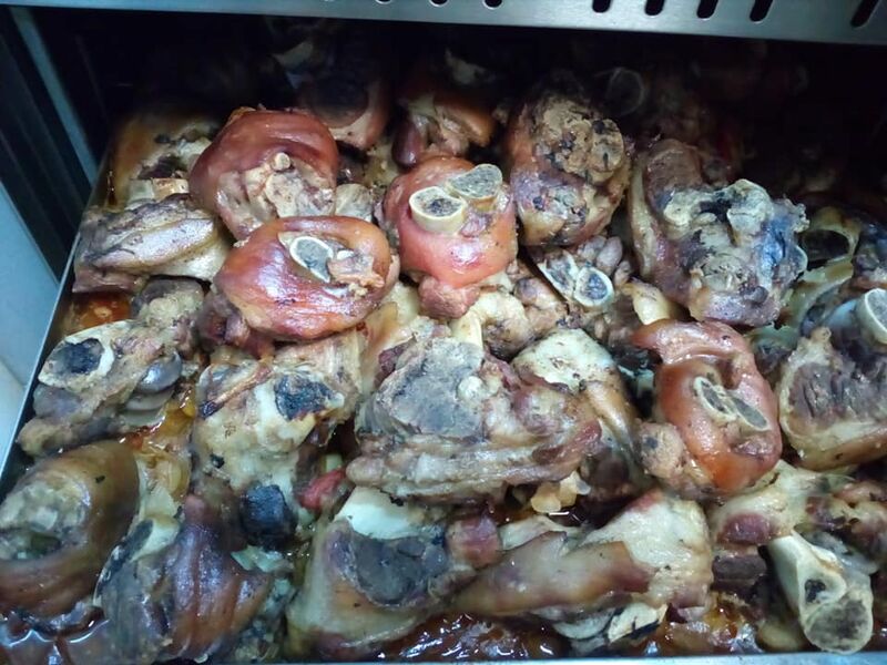 PERNIL assado no forno