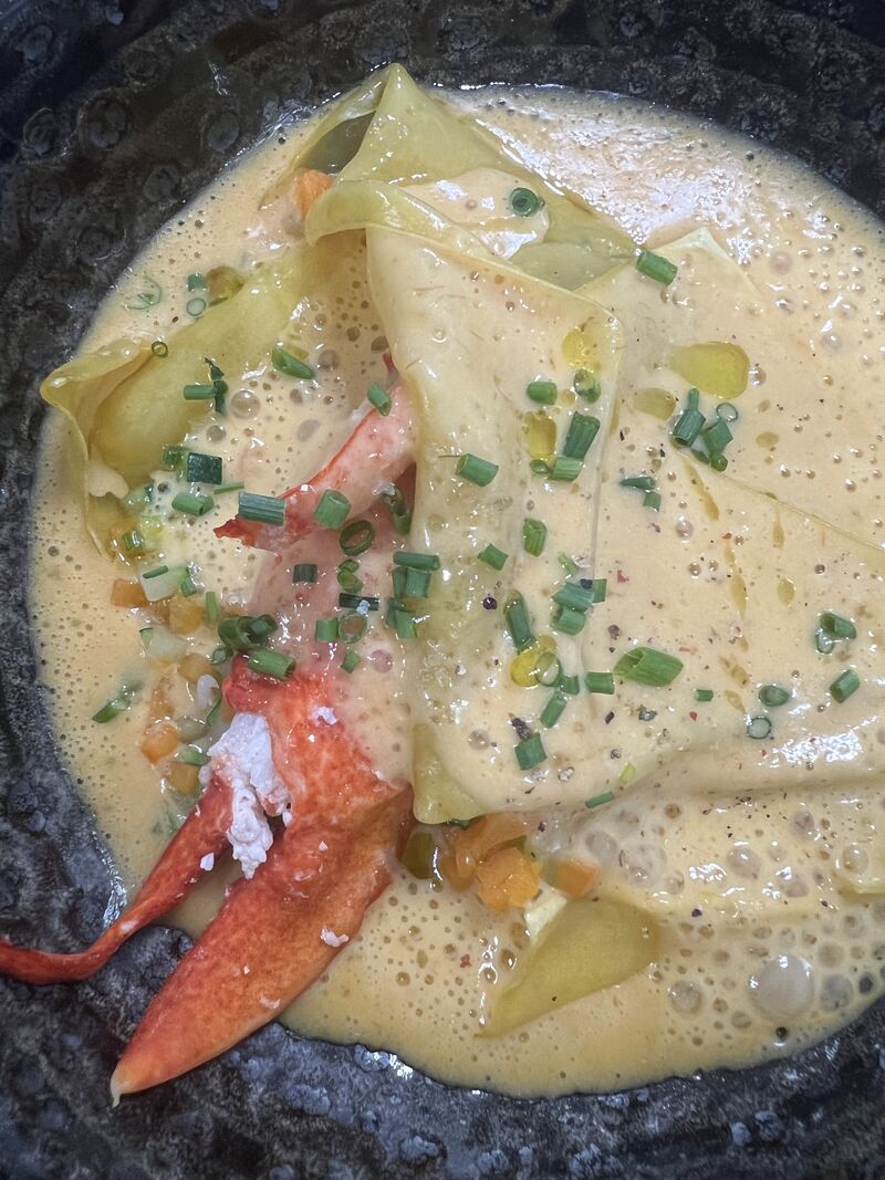 La Raviole Ouverte de Homard