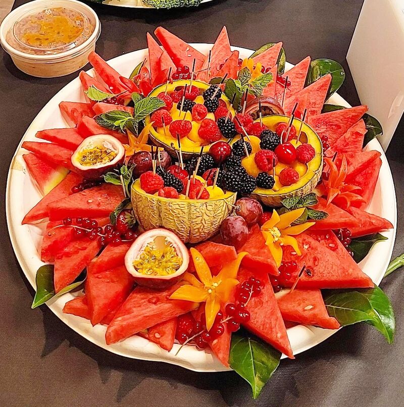 Corbeille de fruits frais