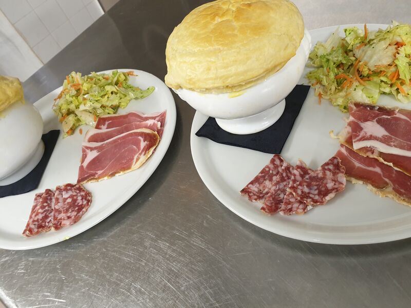 Croustade de Cèpes et Croustade du Château