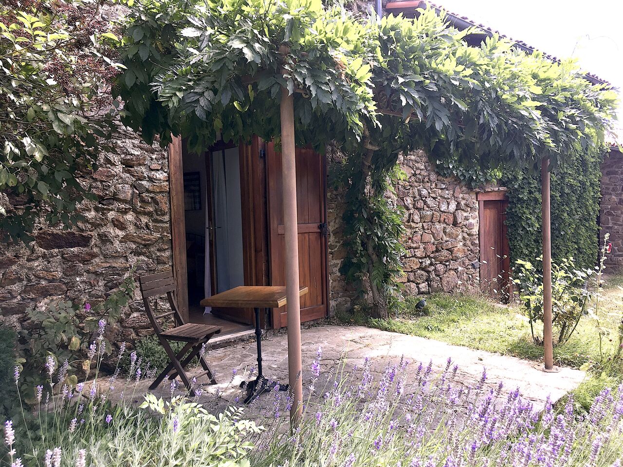 Extérieur privé chambre