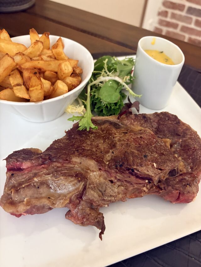 Entrecôte grillée, Béarnaise Maison