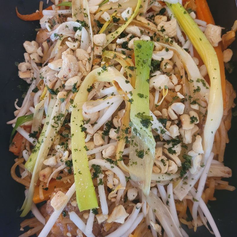 PAD THAI DE CANARD AUX NOUILLES CHINOISES