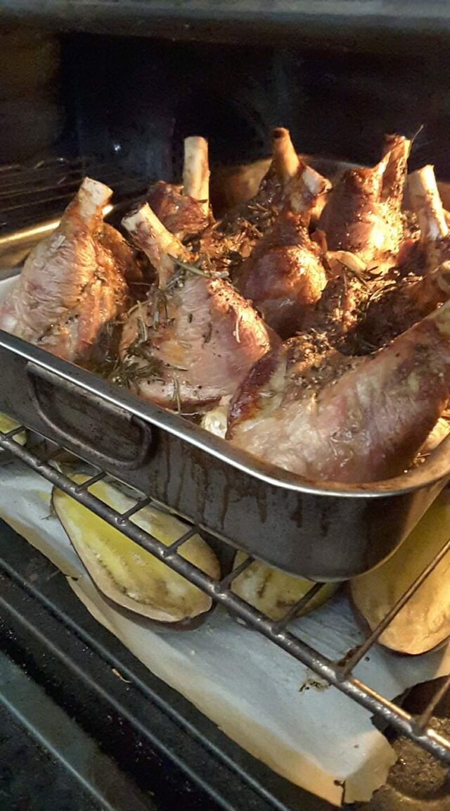 Souris d agneau confites