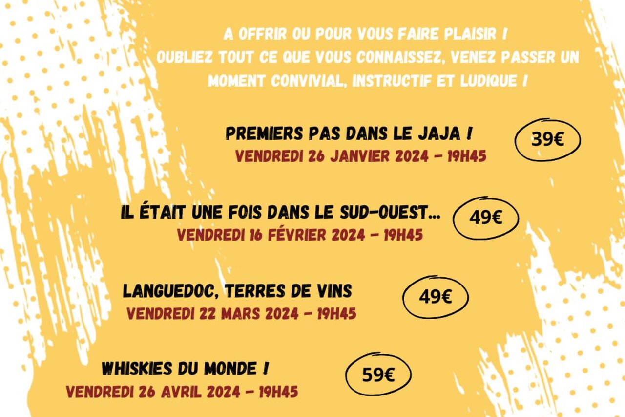 Soirées Dégustation 2024