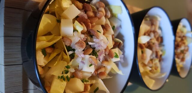 Salade pour apéritif à emporter // DVLA à emporter en Novembre //