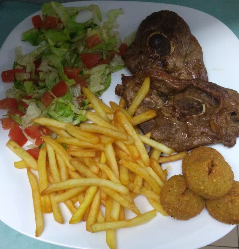 Assiette Côtelettes