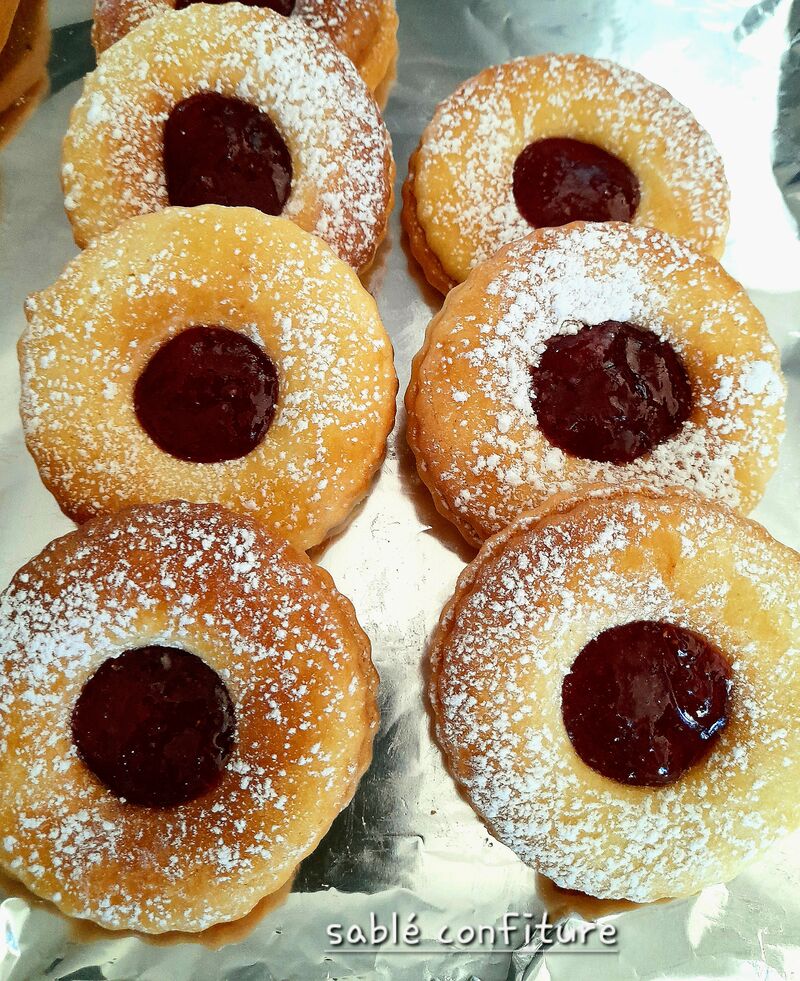 Sablé confiture