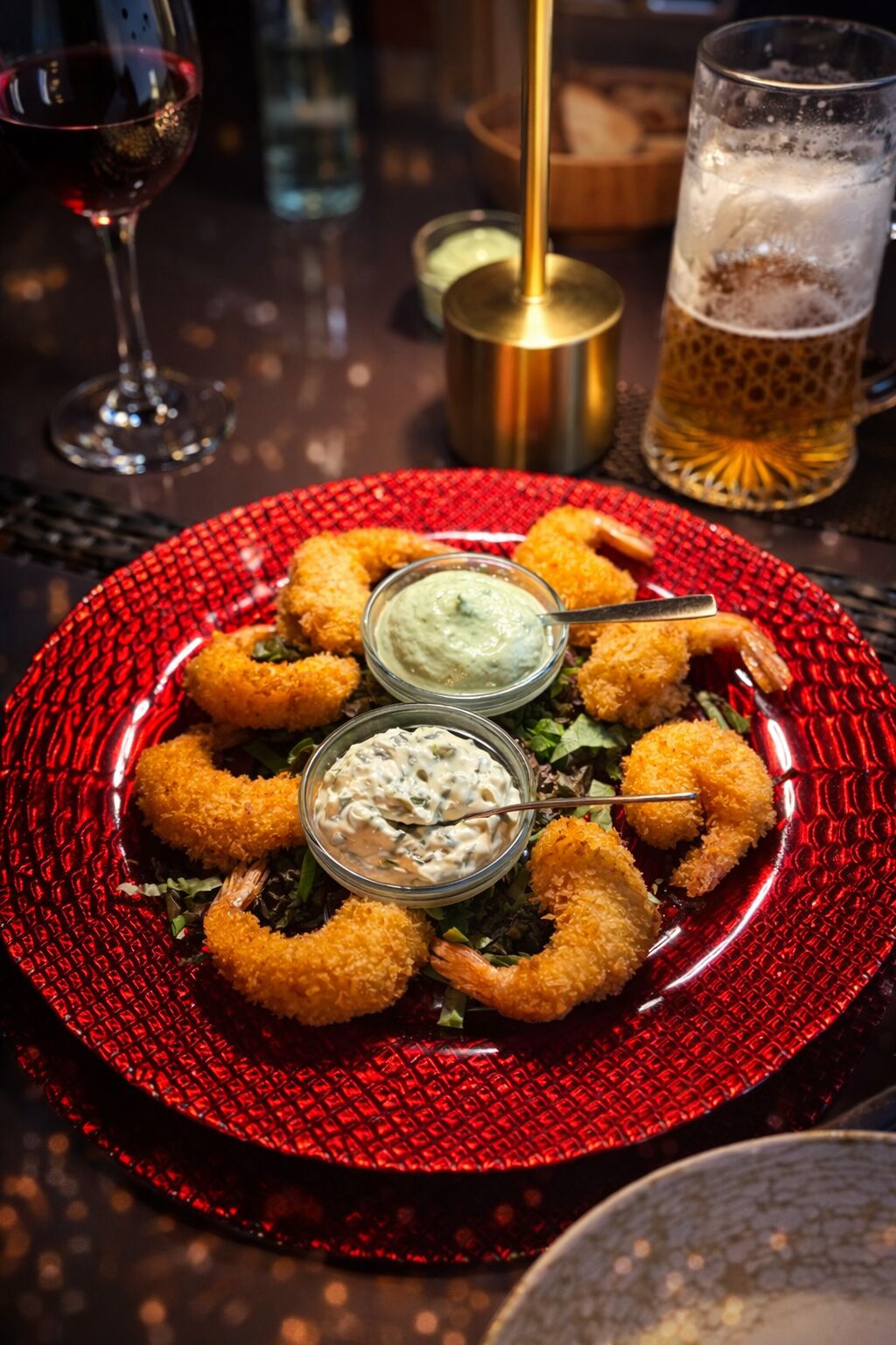 Gambas en Tempura