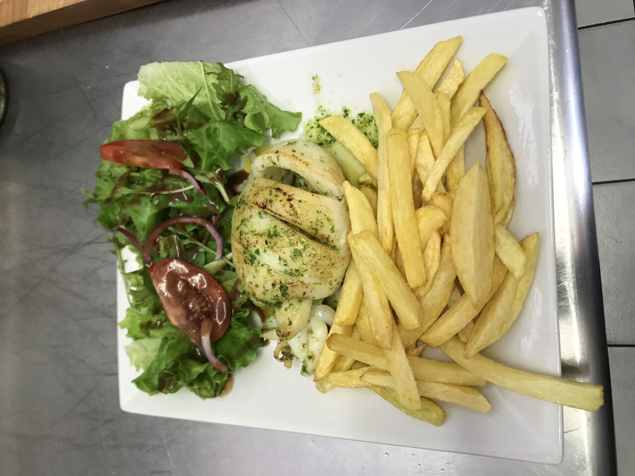 Seiche en persillade