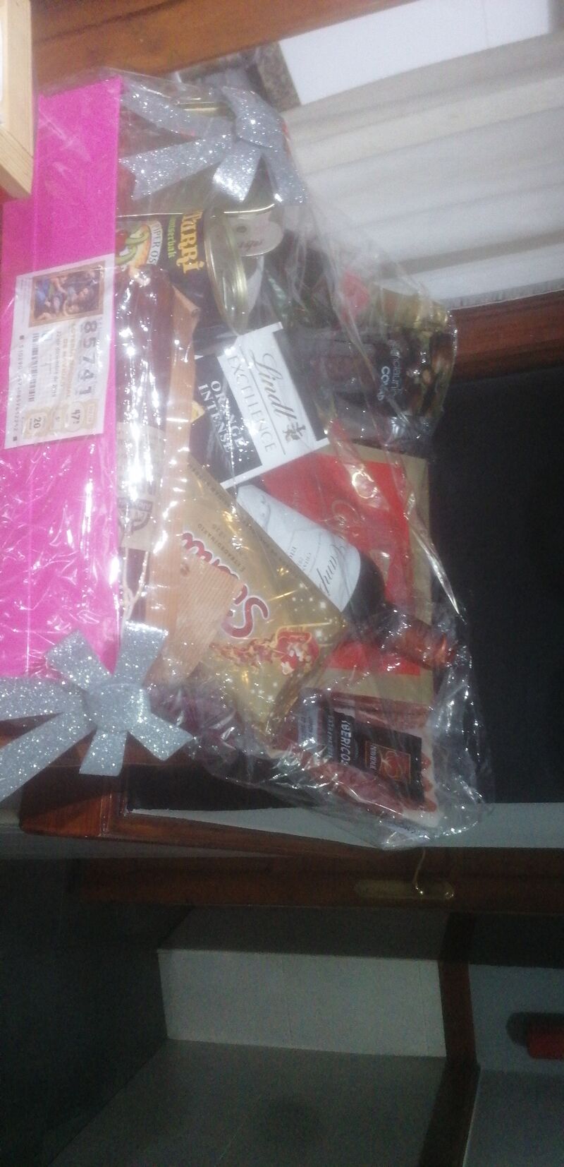 Ya tenemos la cesta de navidad 
