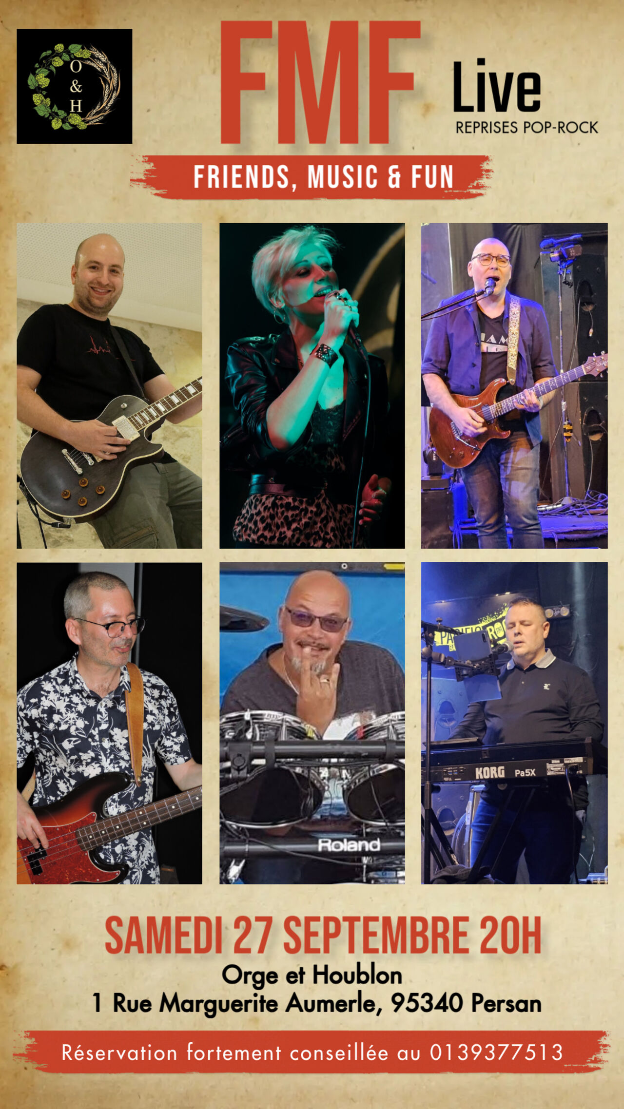 Concert des FMF Samedi 27 septembre - Légendaire !