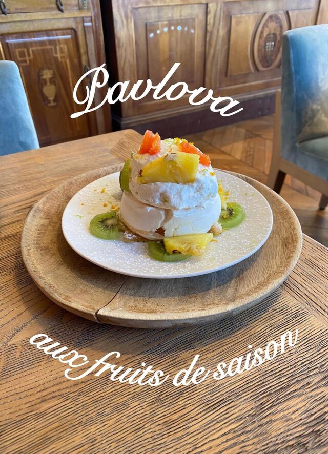 pavlova aux fruits de saison