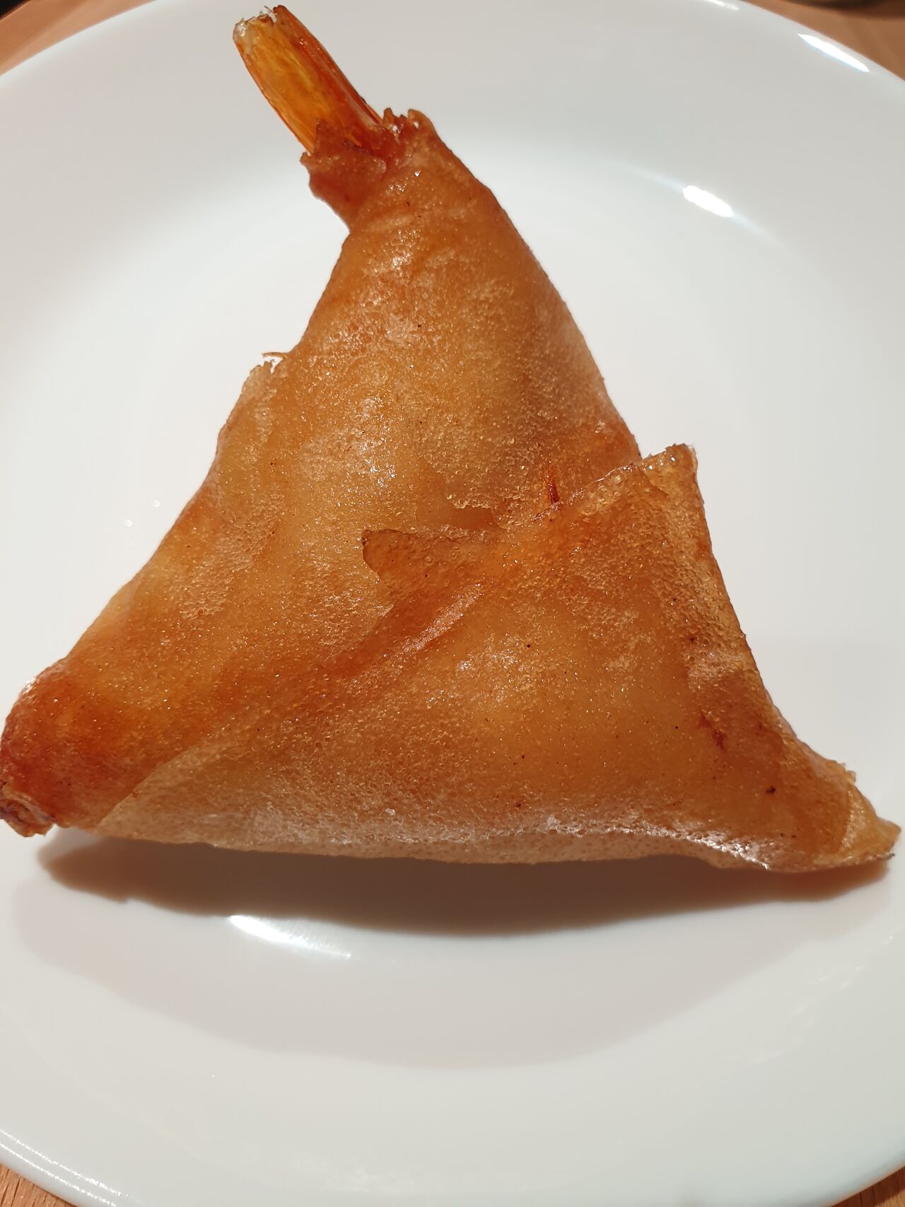 Samoussa au crevette 