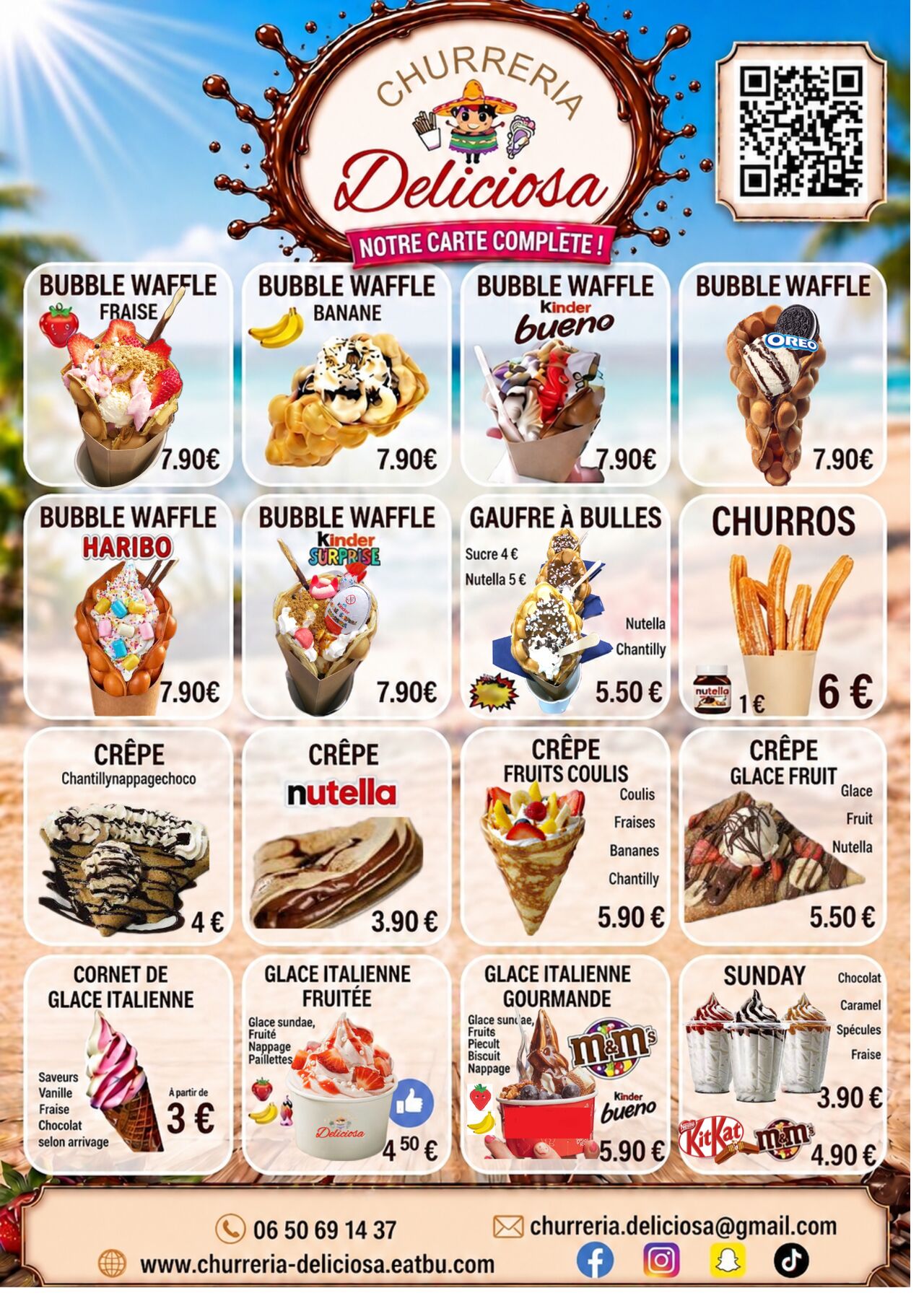 Notre carte complète