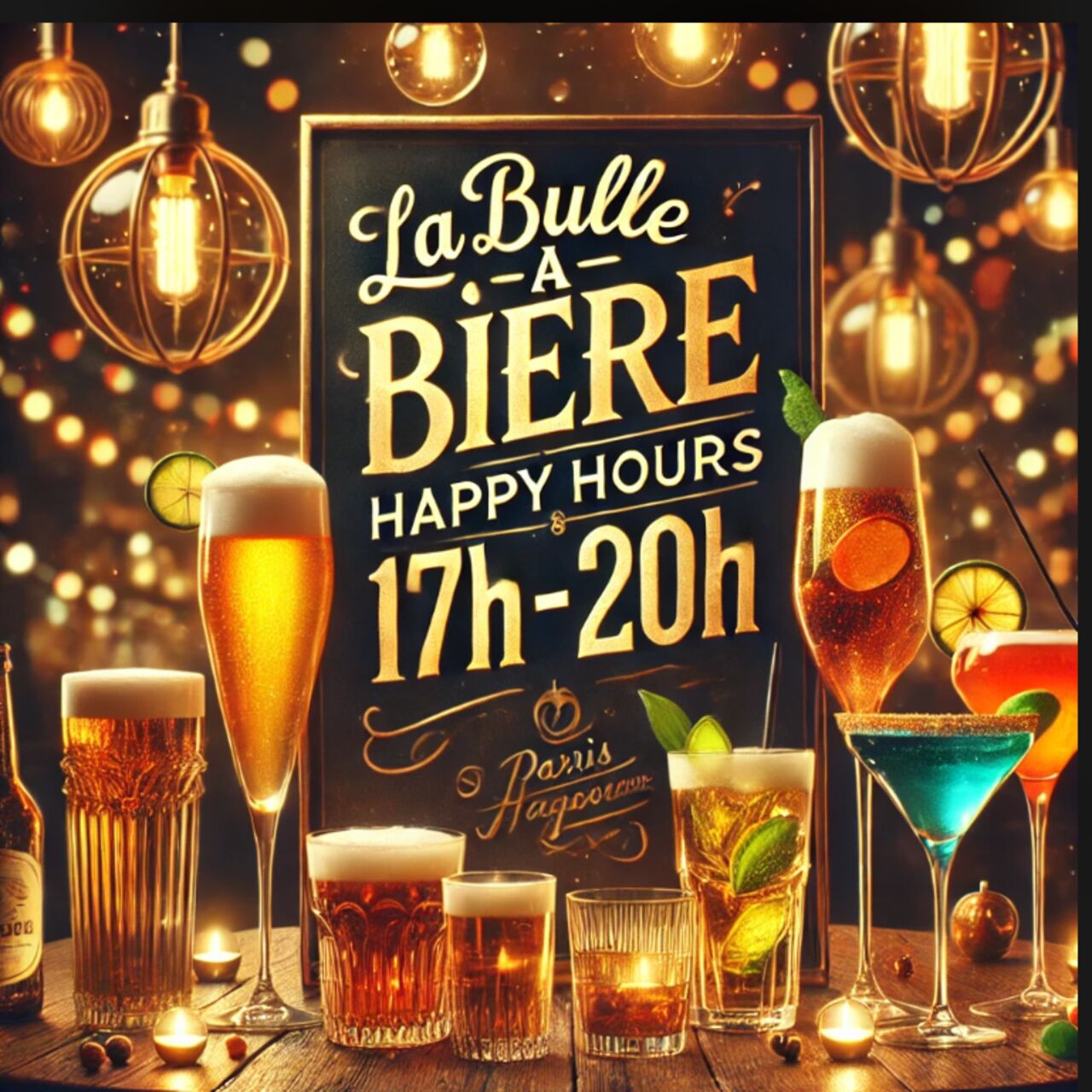 🍻 La Bulle à Bière – Happy Hours ! 🍻